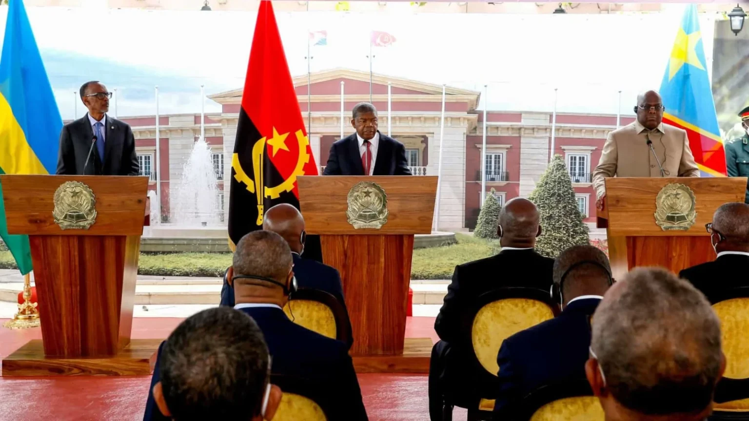 Presidente João Lourenço testemunha em Washington assinatura de acordo de paz entre RDC e Rwanda